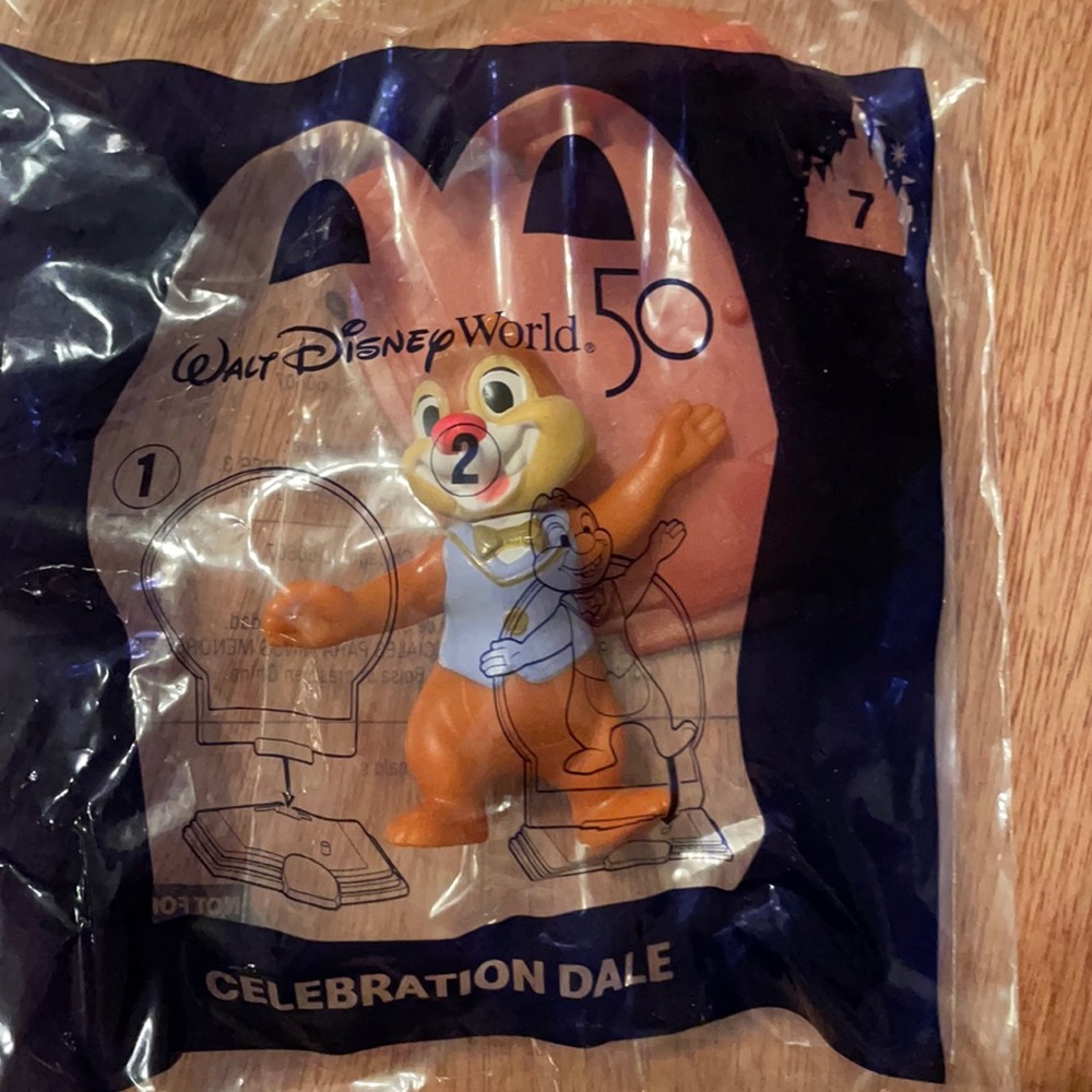 Celebration Dale (#7) Disney’s 50th anniversary McDonald’s toy